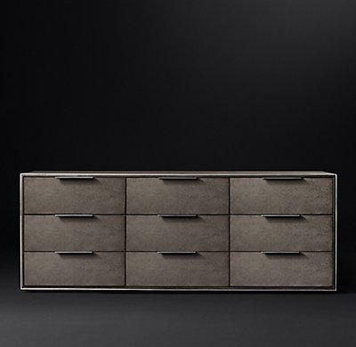 Rh shagreen online sideboard